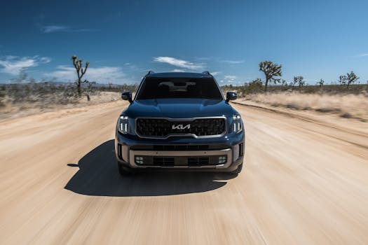 Front view of an SUV on an Australian highway under a blue sky, representing SME vehicle upgrades and equipment finance.